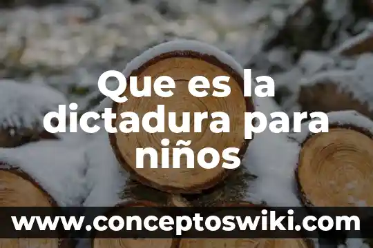 Qué es un tríptico y sus características para niños 5 Que es la dictadura para niños