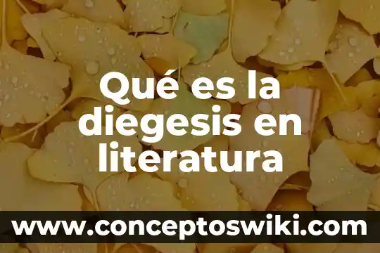 Que es una figura temporal en literatura 4 Qué es la diegesis en literatura