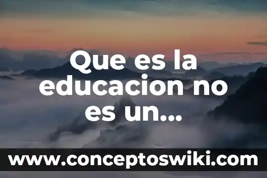 Que es el nombre abstracto de una marca 7 Que es la educacion no es un fenomeno abstracto