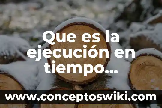 Qué es una empresa sólida 3 Que es la ejecución en tiempo razonable en una empresa