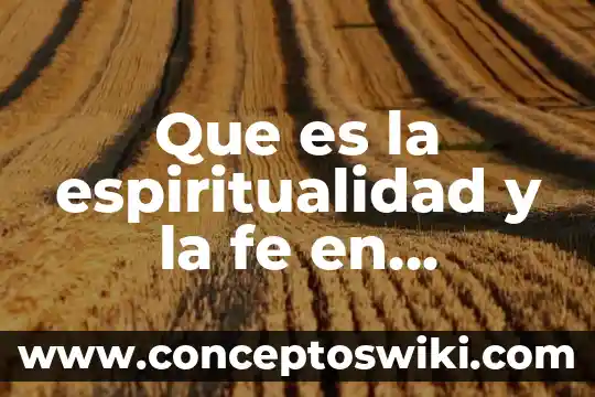 Qué es canon en filosofía 6 Que es la espiritualidad y la fe en filosofia