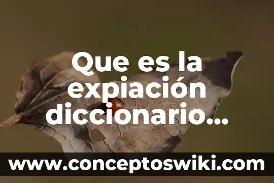 Que es enjundia diccionario 7 Que es la expiación diccionario larousse