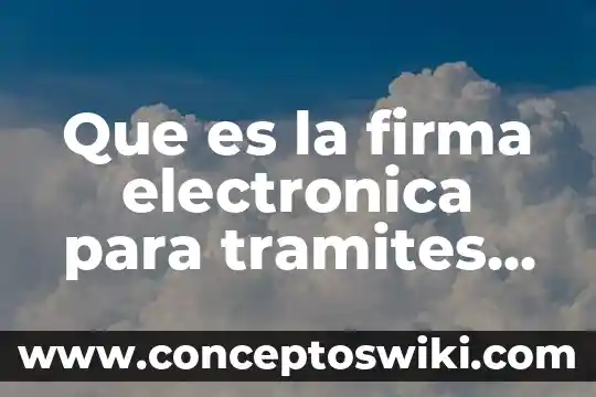 Por que es necesario la firma electrónica sat 7 Que es la firma electronica para tramites del poder judicial