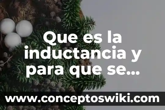 Que es flor libros 7 Que es la inductancia y para que se calcula