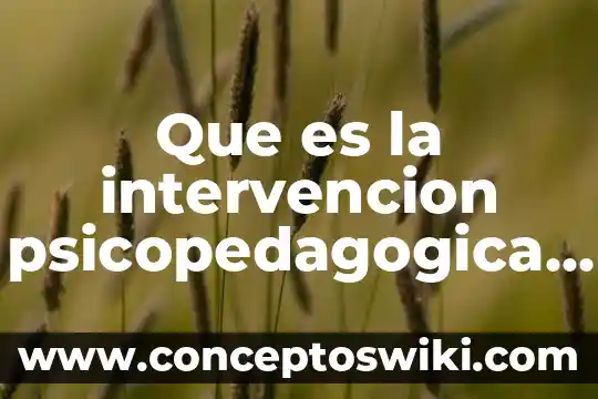 Que es el signo en mapa conceptual 6 Que es la intervencion psicopedagogica mapa conceptual