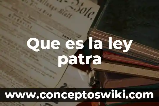 3Era ley de kepler que es 4 Que es la ley patra