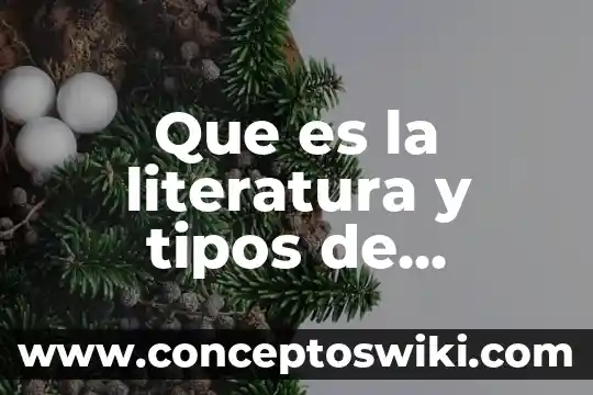 Que es una figura temporal en literatura 7 Que es la literatura y tipos de literatura