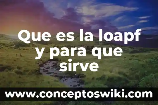 Que es un exoesqueleto y para que sirve 7 Que es la loapf y para que sirve