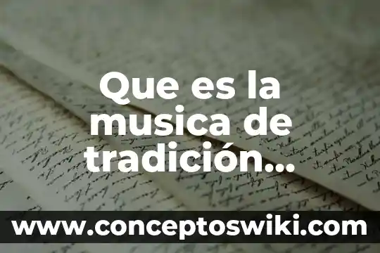 Que es flop en musica 7 Que es la musica de tradición escrita trackid sp-006
