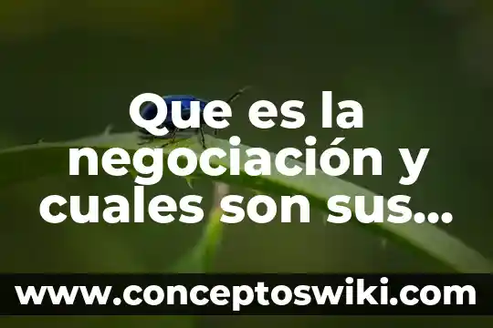 Que es y cuales son las caracteristicas de un soneto 6 Que es la negociación y cuales son sus elementos
