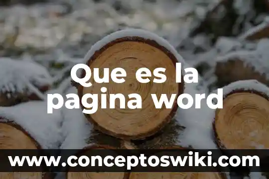 Que es un símbolo en word 4 Que es la pagina word