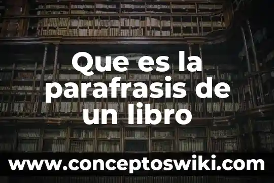 Qué es recurrente en economía 6 Que es la parafrasis de un libro