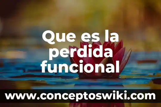 Que es la pérdida de inserción en redes 4 Que es la perdida funcional