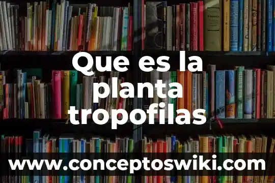 Que es palustre planta 3 Que es la planta tropofilas