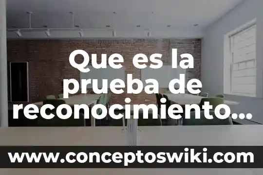 Que es una carta poder judicial 3 Que es la prueba de reconocimiento judicial