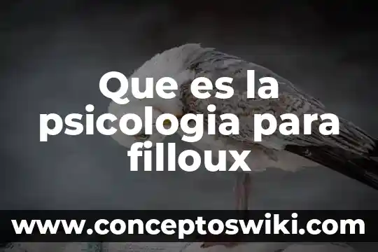 Qué es la psicología posracional 4 Que es la psicologia para filloux