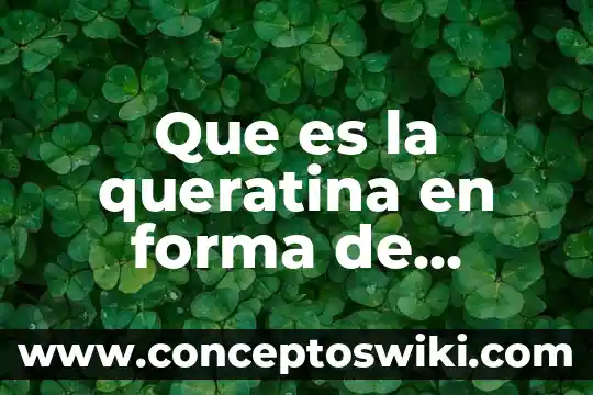 Que es una señal digital y su forma de dibujarla 8 Que es la queratina en forma de hélice