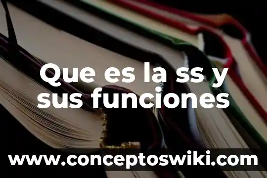 Qué es wod y sus funciones 5 Que es la ss y sus funciones