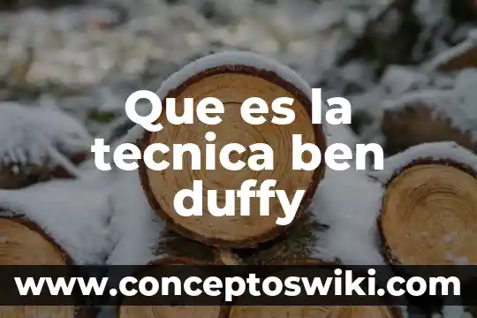 Que es la tecnica de venta en tienda 4 Que es la tecnica ben duffy