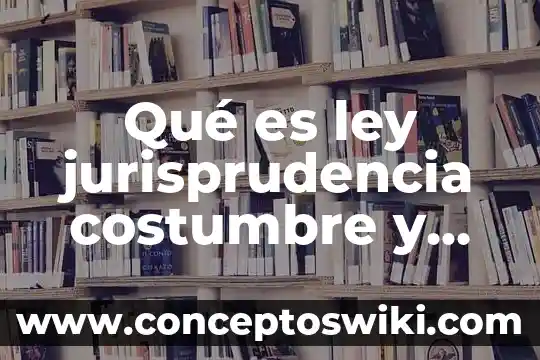 Que es solidaridad en la doctrina social de la iglesia 3 Qué es ley jurisprudencia costumbre y doctrina