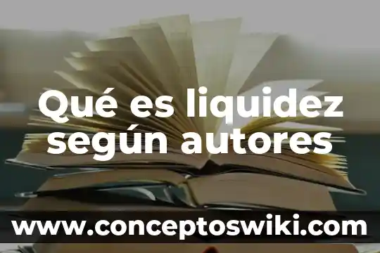 Qué es un préstamo según chiavenato 3 Qué es liquidez según autores