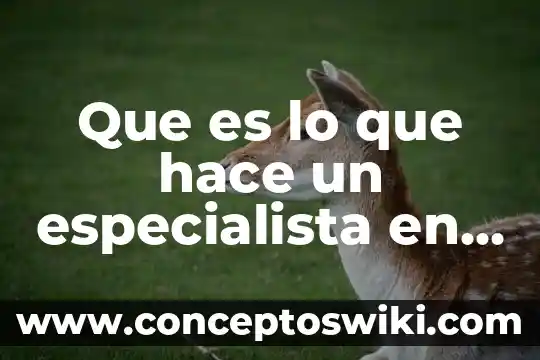 Que es enfermera especialista yahoo 5 Que es lo que hace un especialista en ginecologia