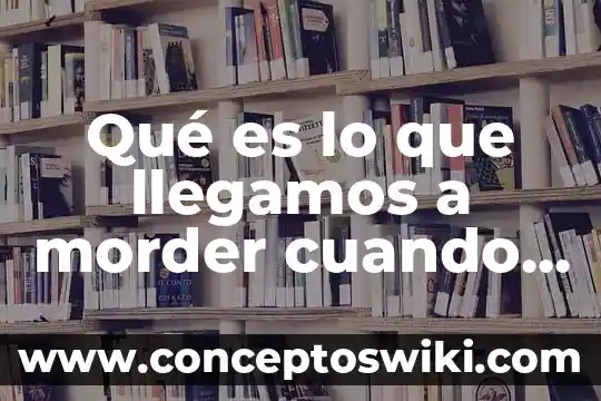 Cuando cae refresco sobre teclado que es bueno hacer 5 Qué es lo que llegamos a morder cuando comemos