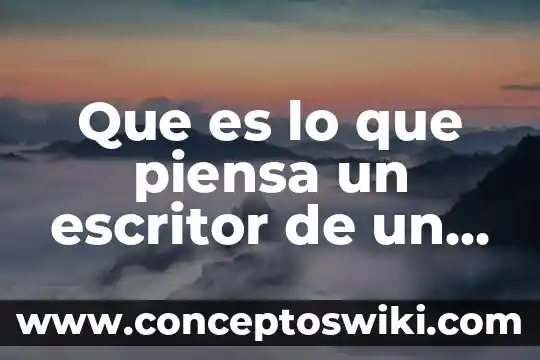 Zorra que piensa que es atraxtiva para los coreanos 8 Que es lo que piensa un escritor de un libro