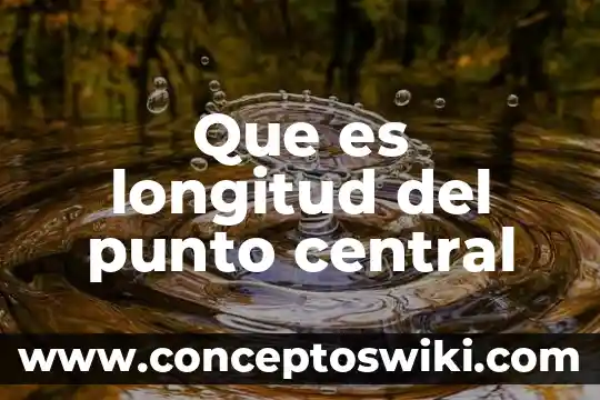 Investigar qué es altiplanicie central 7 Que es longitud del punto central