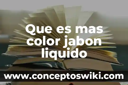 Para que es el modo inversor de color 3 Que es mas color jabon liquido