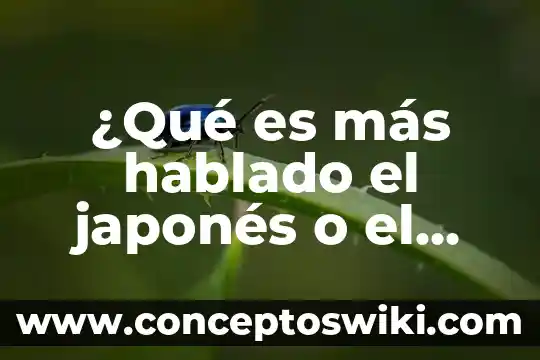 Qué es lo que más engorda a una persona 4 ¿Qué es más hablado el japonés o el ruso?