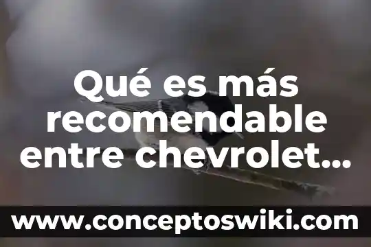 Que es recomendable comer en las mañanas 3 Qué es más recomendable entre chevrolet cruze o malibu
