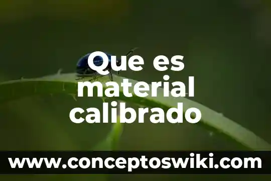 Qué es el material mineral 7 Que es material calibrado