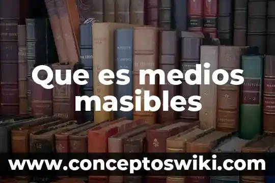 Que es un guru de los medios 6 Que es medios masibles