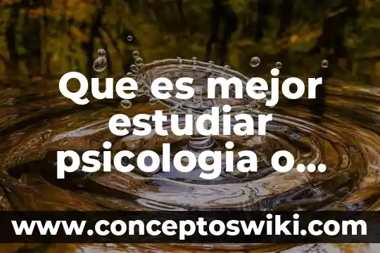 Por que es importante estudiar la etimología 4 Que es mejor estudiar psicologia o derecho