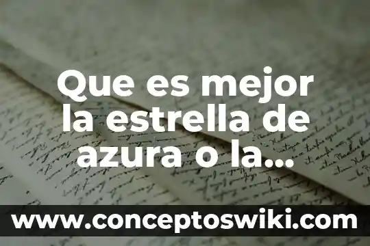 Qué es mejor isopure zero carb o low carb 5 Que es mejor la estrella de azura o la negra