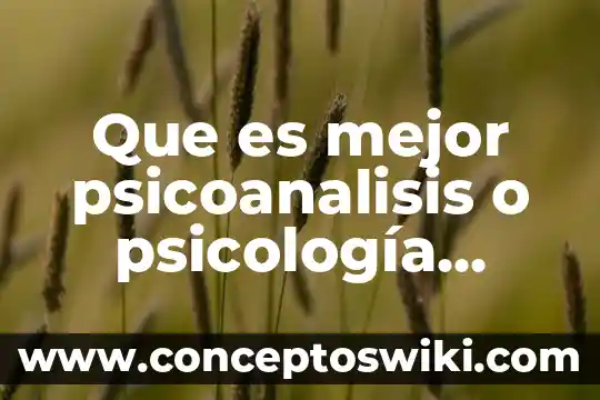 Qué es la psicología cognitiva en niños 7 Que es mejor psicoanalisis o psicología social