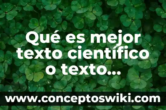 Qué es un texto de la manchas del ocelote 6 Qué es mejor texto científico o texto periodístico