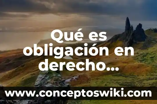 Que es res derecho romano 5 Qué es obligación en derecho romano