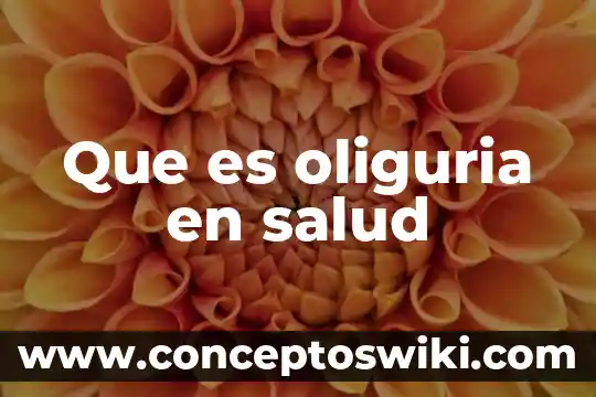 Que es un stroke salud 5 Que es oliguria en salud
