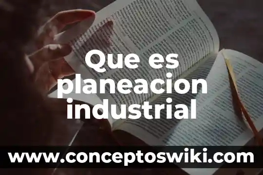 Que es la ceramica industrial 4 Que es planeacion industrial
