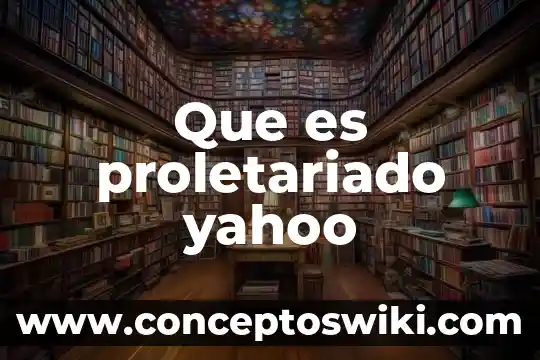 Qué es un fetiche en Yahoo 7 Que es proletariado yahoo