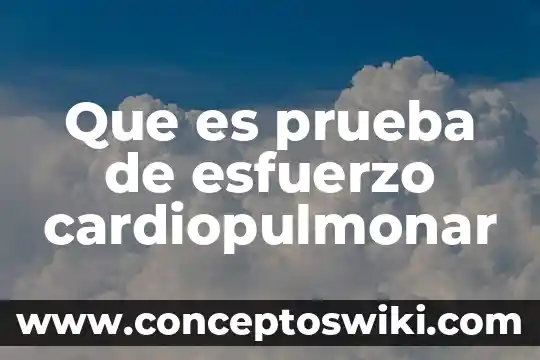 Que es una prueba presuntiva y confirmativa 6 Que es prueba de esfuerzo cardiopulmonar