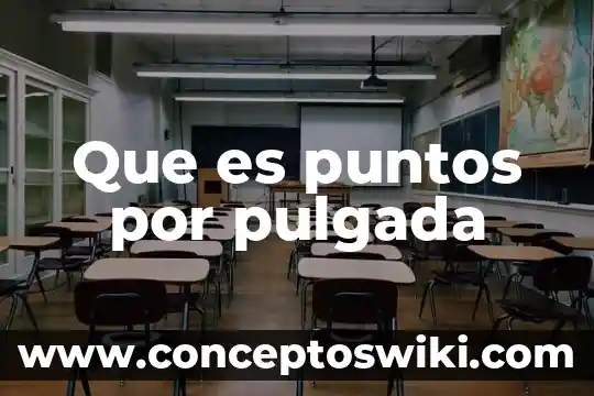 Diagrama de secuencia de puntos que es 5 Que es puntos por pulgada