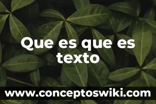 Que es de luna en texto completo 5 Que es que es texto