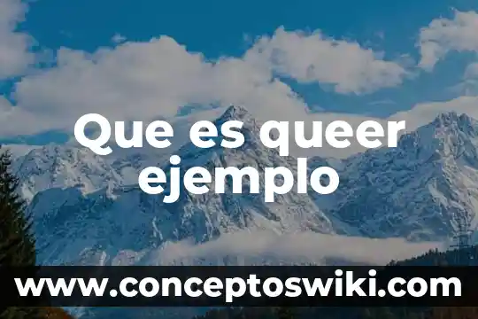 Qué es apellido fonético ejemplo 8 Que es queer ejemplo