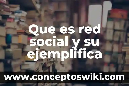 Que es una red de presion 7 Que es red social y su ejemplifica