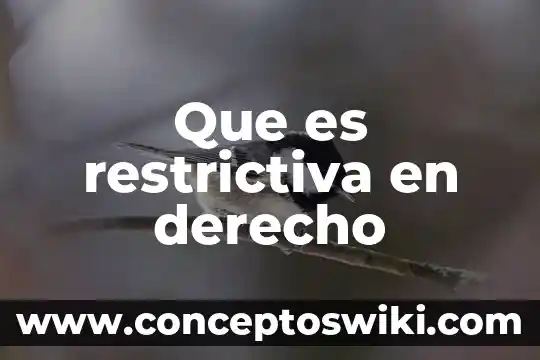 Qué es licencia en derecho constitucional 7 Que es restrictiva en derecho