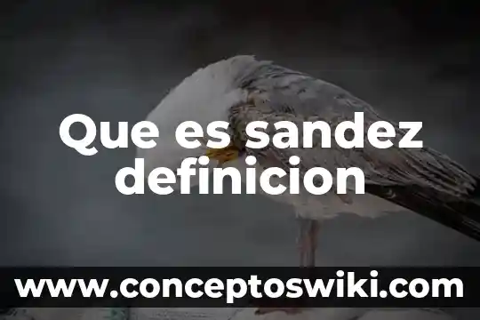 Que es compuesto quimico definicion 3 Que es sandez definicion