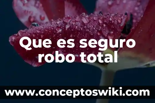 Que es el marco legal del robo en mexico 4 Que es seguro robo total